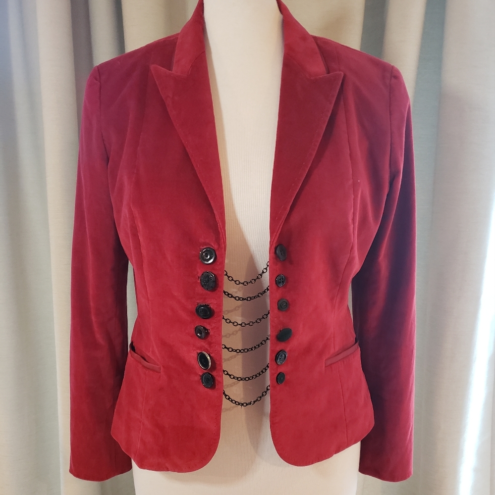 Velvet blazer